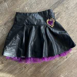 Descendants 3 faux leather skirt